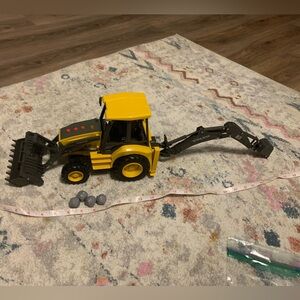 Volvo Backhoe & Excavator with Lights & Sounds!